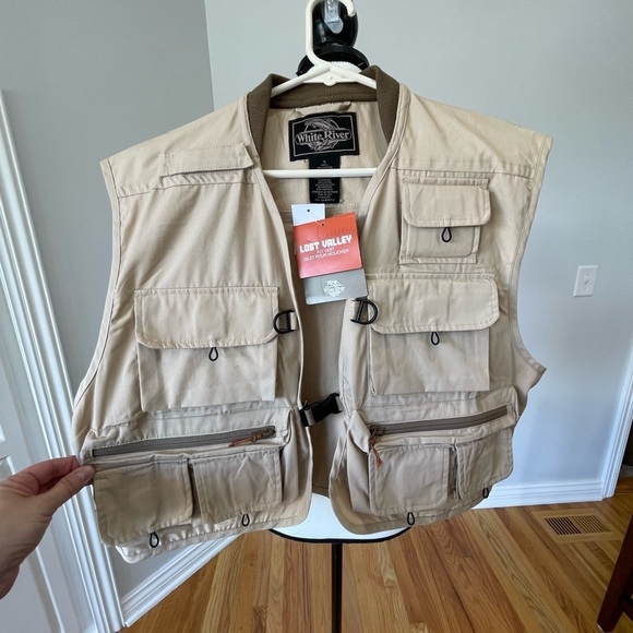 White River Fly Shop Journey Man Full Vest XL Brass Pro Shop NWT Fishing outdoor - Picture 7 of 13